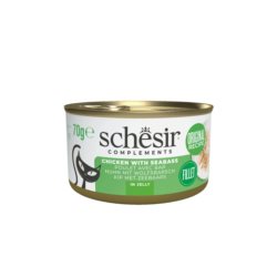 Karma dla kota SCHESIR kurczak okoń w galarecie 70g