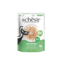 Karma dla kota SCHESIR kurczak okoń w galaretce 70g