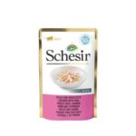 Karma dla kota SCHESIR tuńczyk kurczak szynka w galarecie 50g
