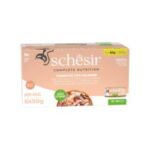 Karma dla kota SCHESIR tuńczyk łosoś w galarecie 6x50g
