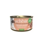 Karma dla kota SCHESIR tuńczyk łosoś w galarecie 85g