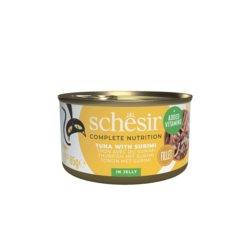 Karma dla kota SCHESIR tuńczyk surimi w galarecie 85g