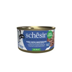 Karma dla kota SCHESIR tuńczyk szprotka w galarecie 85g
