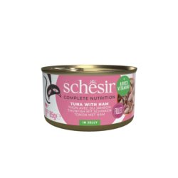 Karma dla kota SCHESIR tuńczyk szynka w galarecie 85g