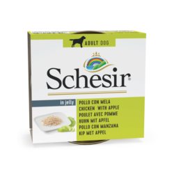 Karma dla psa SCHESIR kurczak jabłko w galarecie 150g