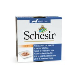 Karma dla psa SCHESIR ryby oceaniczne tuńczyk w sosie 85g