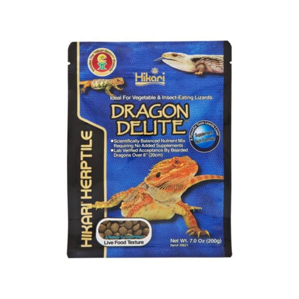 Pokarm dla gadów HIKARI dragon delite 200g Pokarm dla gadów HIKARI dragon delite 200g