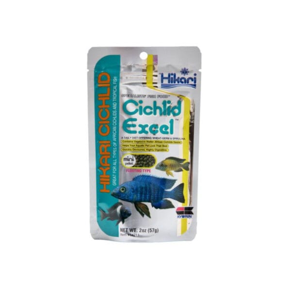 Pokarm dla ryb HIKARI cichlid excel mini 57g Pokarm dla ryb HIKARI cichlid excel mini 57g