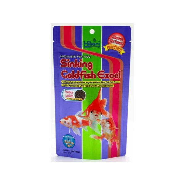Pokarm dla ryb HIKARI goldfish excel sinking 110g Pokarm dla ryb HIKARI goldfish excel sinking 110g