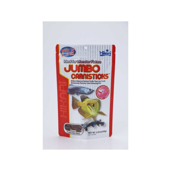 Pokarm dla ryb HIKARI jumbo carnistick 182g