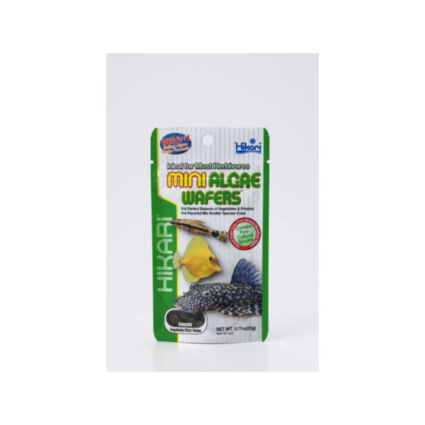 Pokarm dla ryb HIKARI mini algae wafers 22g