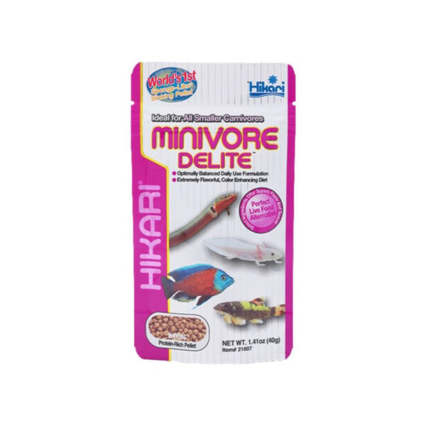 Pokarm dla ryb HIKARI minivore delite 40g