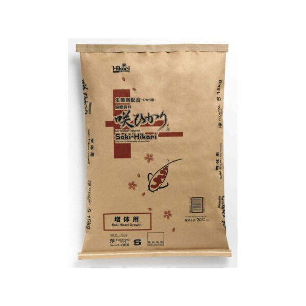 Pokarm dla ryb HIKARI staw granulat saki growht floating S 15kg