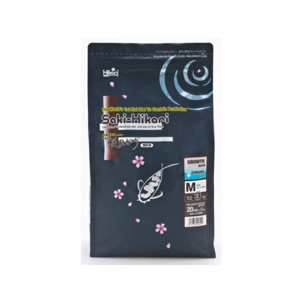 Pokarm dla ryb HIKARI staw granulat saki growth sinking M 3kg Pokarm dla ryb HIKARI staw granulat saki growth sinking M 3kg