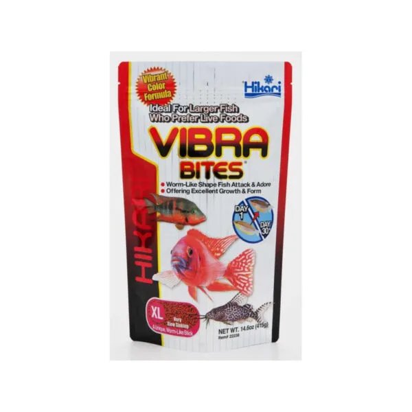 Pokarm dla ryb HIKARI vibra bites 415g XL Pokarm dla ryb HIKARI vibra bites 415g XL