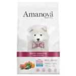 Karma dla psa AMANOVA Puppy Sensitive Salmon Delux łosoś 2kg