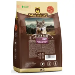 Karma dla psa WOLFSBULT Dog Black Bird Adult Large indyk bataty 1kg