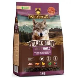 Karma dla psa WOLFSBULT Dog Black Bird Adult Small indyk bataty 1kg
