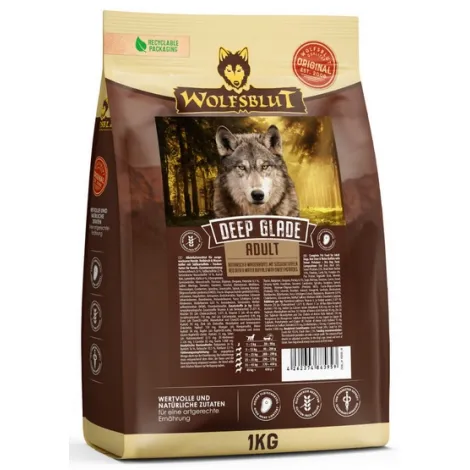 Karma dla psa WOLFSBULT Dog Deep Glade Adult jeleń bawół 1kg