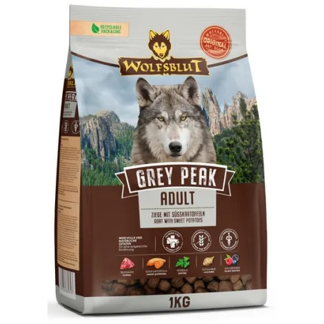 Karma dla psa WOLFSBULT Dog Grey Peak Adult koza bataty 1kg