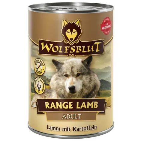 Karma dla psa WOLFSBULT Dog Range jagnięcina ziemniaki 395g Karma dla psa WOLFSBULT Dog Range jagnięcina ziemniaki 395g