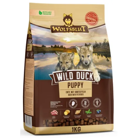 Karma dla psa WOLFSBULT Dog Wild Duck Puppy kaczka ziemniaki 1kg Karma dla psa WOLFSBULT Dog Wild Duck Puppy kaczka ziemniaki 1kg