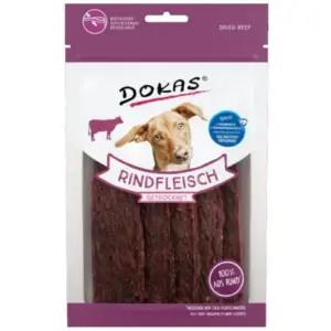 Przysmaki dla psa DOKAS paski polędwica wołowa 70g