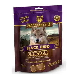 Przysmaki dla psa WOLFSBLUT Cracker Black Bird indyk bataty 225g