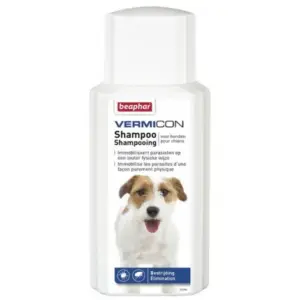 Szampon dla psa BEAPHAR Vermicon na pchły i kleszcze 200ml
