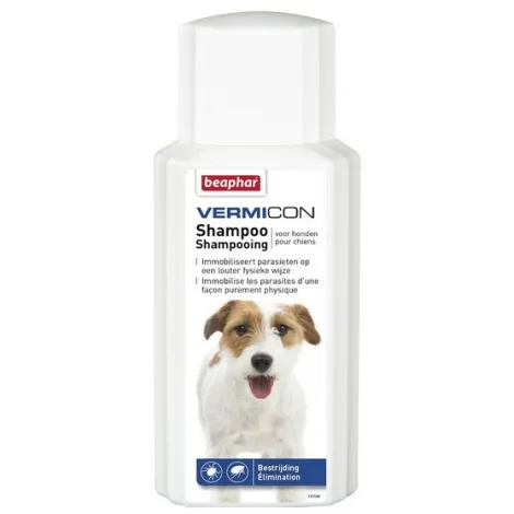 Szampon dla psa BEAPHAR Vermicon na pchły i kleszcze 200ml