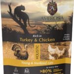 Karma dla kota AMBROSIA Wet indyk kurczak saszetka 85g