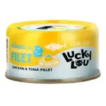 Karma dla kota LUCKY LOU Extrafood kurczak tuńczyk w bulionie puszka 70g