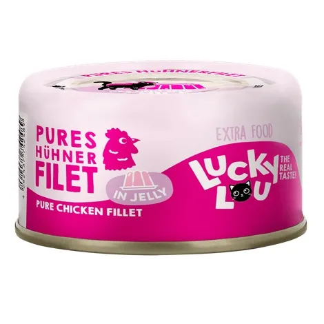 Karma dla kota LUCKY LOU Extrafood kurczak w galaretce 70g