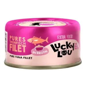 Karma dla kota LUCKY LOU Extrafood tuńczyk w bulionie 70g