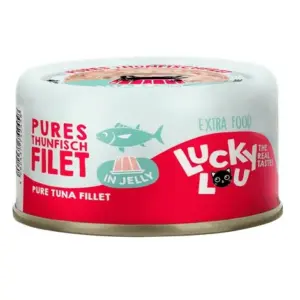Karma dla kota LUCKY LOU Extrafood tuńczyk w galaretce 70g
