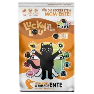 Karma dla kota LUCKY LOU adult drób kaczka 340g
