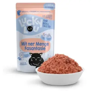 Karma dla kota LUCKY LOU drób bażant 125g
