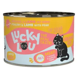 Karma dla kota LUCKY LOU drób jagnięcina 200g
