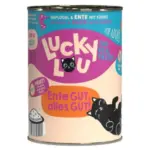 Karma dla kota LUCKY LOU drób kaczka 400g