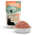 Karma dla kota LUCKY LOU drób królik 125g