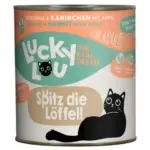 Karma dla kota LUCKY LOU drób królik 800g