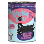 Karma dla kota LUCKY LOU drób owady 400g