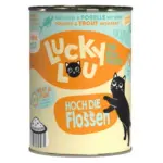 Karma dla kota LUCKY LOU drób pstrąg 400g