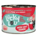 Karma dla kota LUCKY LOU drób tuńczyk 200g