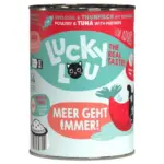 Karma dla kota LUCKY LOU drób tuńczyk 400g