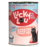 Karma dla kota LUCKY LOU drób wołowina 400g
