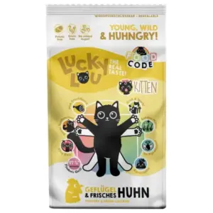 Karma dla kota LUCKY LOU kitten drób kurczak 1.7kg