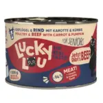 Karma dla kota LUCKY LOU senior drób wołowina 200g