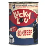 Karma dla kota LUCKY LOU senior drób wołowina 400g