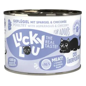 Karma dla kota LUCKY LOU sterilized drób 200g